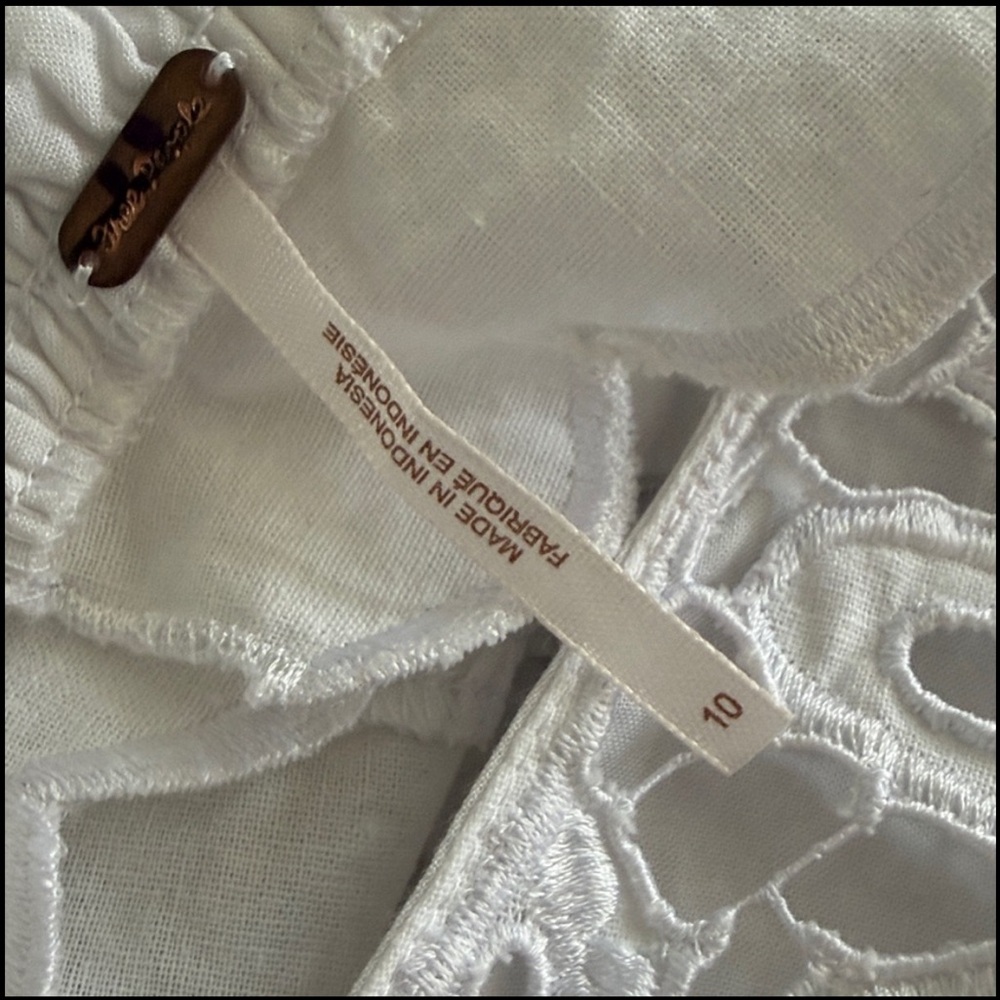 Free People Bali Sunshine On My Side Top Only size 10 - Picture 9 of 9
